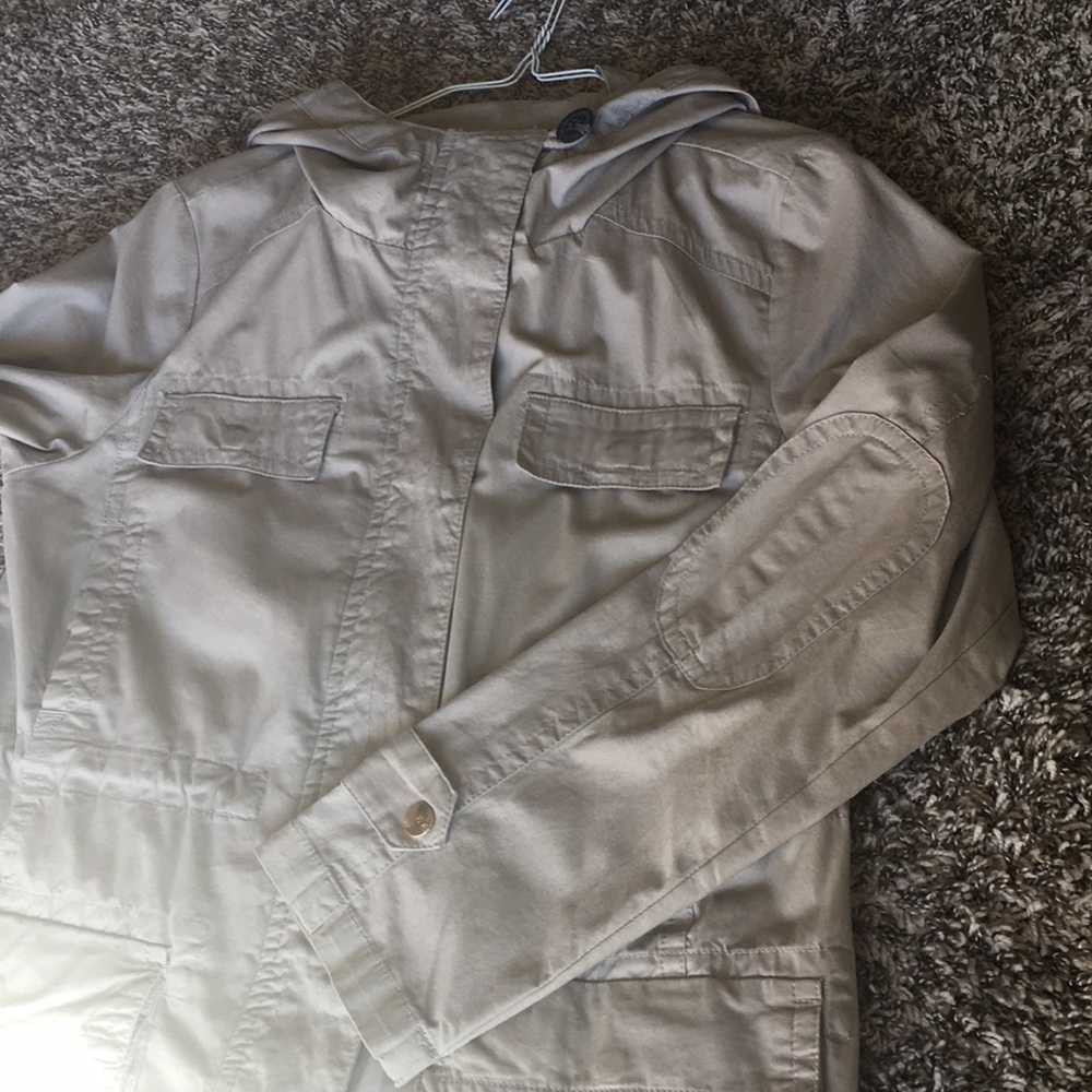 ❌ SOLD❌lined beige utility jacket🎀 - Picture 3 of 8
